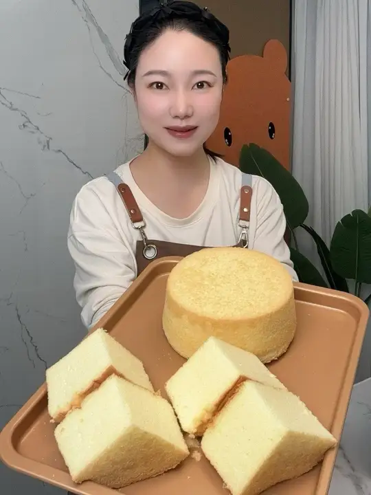 快把蛋糕胚换成海盐戚风胚，它比原味更适配奶油！