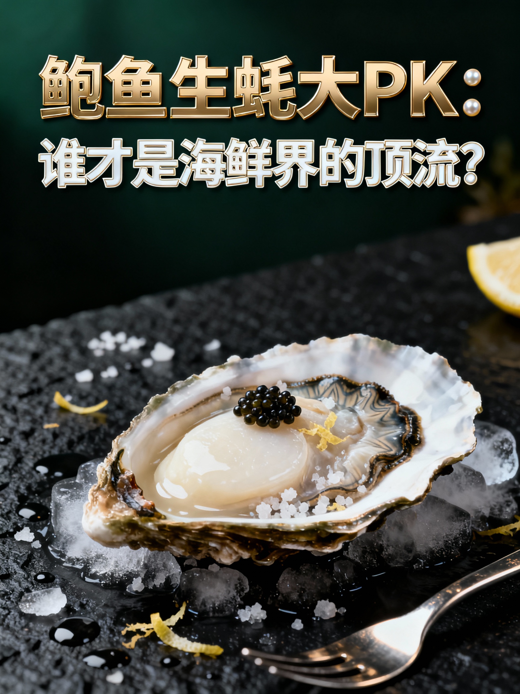 鲍鱼生蚝大PK：谁才是海鲜界的顶流？