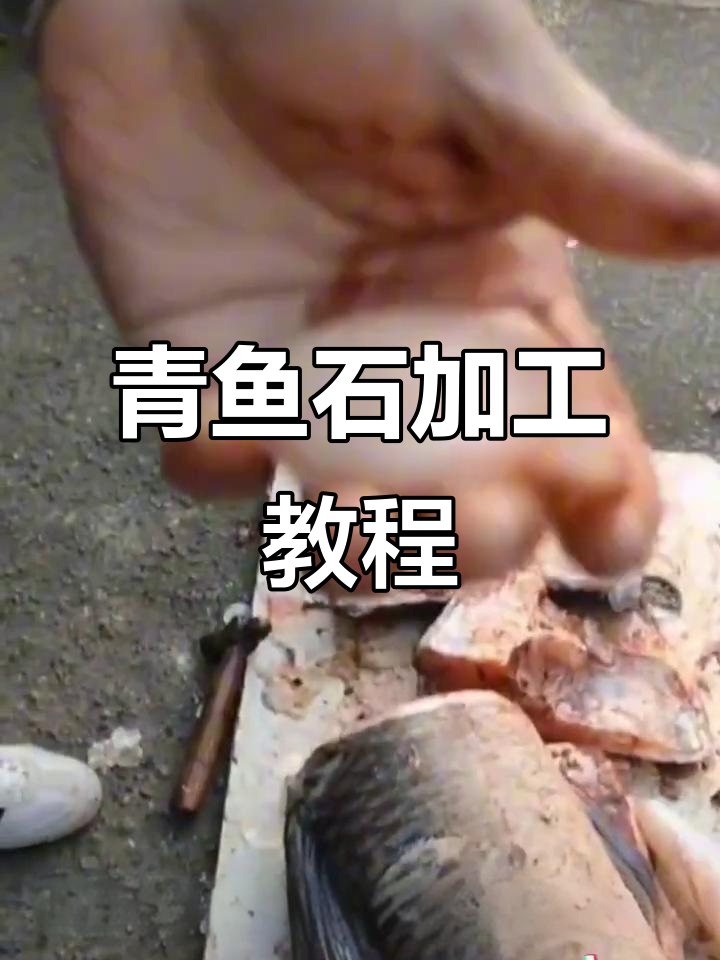 青鱼石手工制作:从风干到打磨,打造完美随行饰品