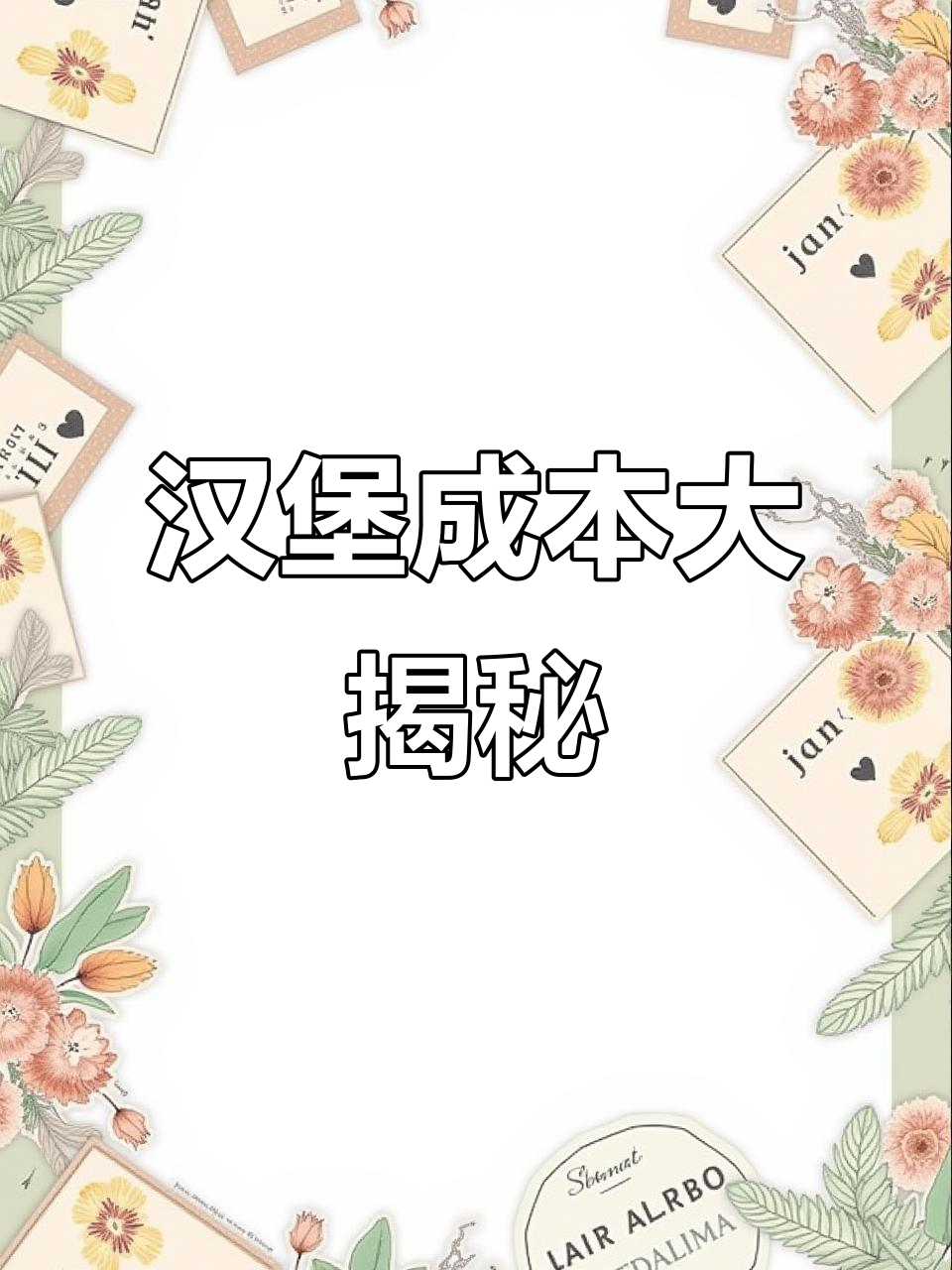 香辣鸡腿堡成本揭秘,酥脆外皮如何轻松制作!