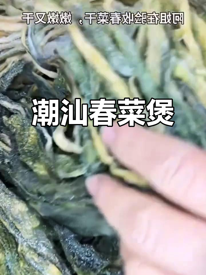 潮汕春菜煲,家常美味大揭秘