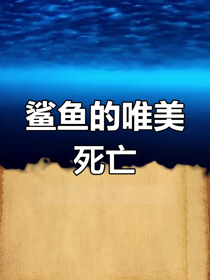 鲨鱼死亡后也能变美,沉入海底成“沙雕”