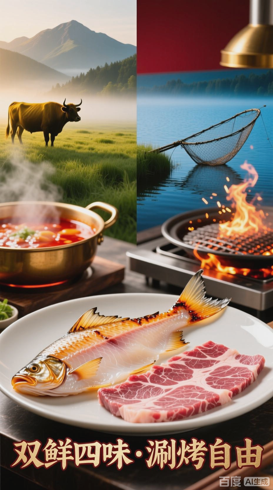 涮烤自由,鲜香加倍的盛宴