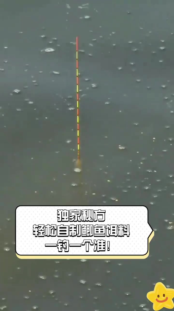 独家秘方,轻松自制鲫鱼饵料,一钓一个准!