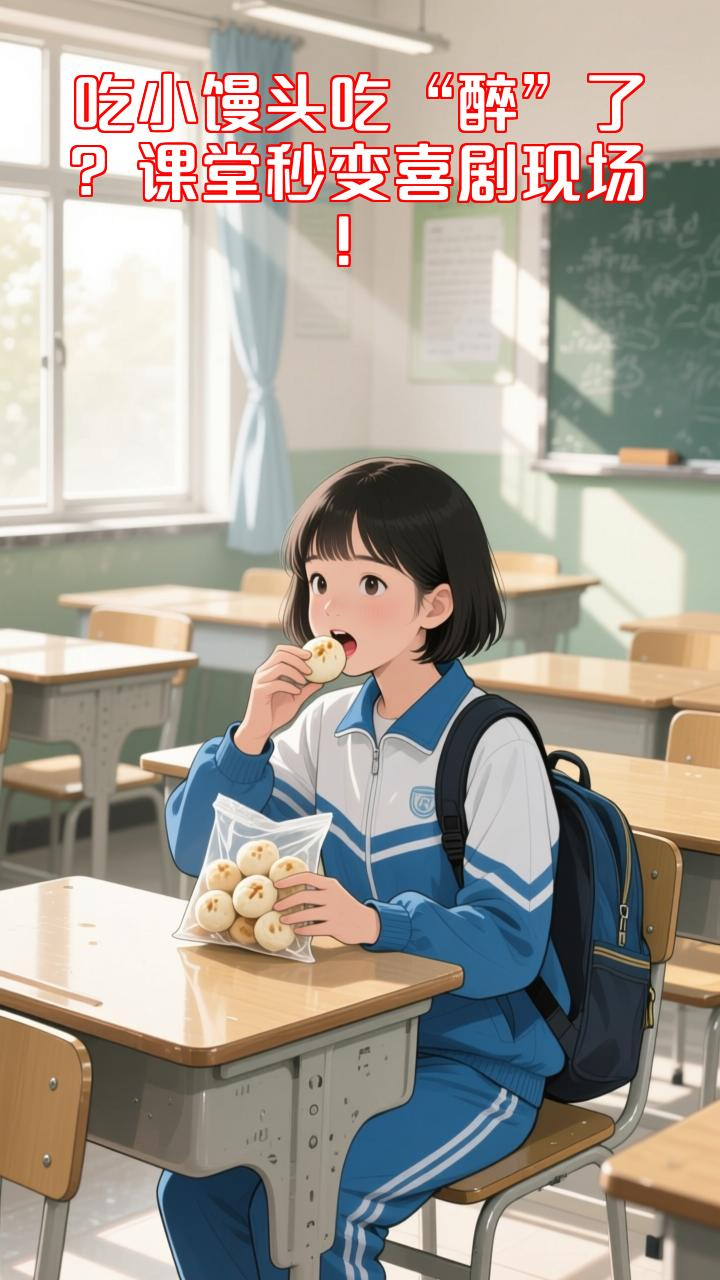 初三女生吃小馒头“醉”课堂,同学录下社死名场面!