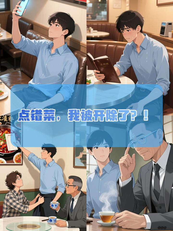 公司聚餐点错菜,我差点丢了工作!