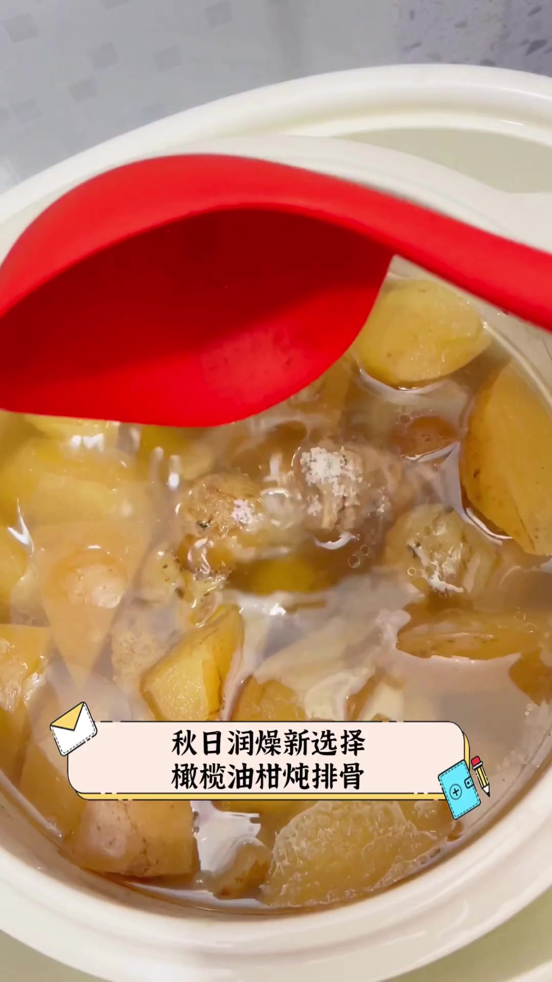 秋日润燥新选择,橄榄油柑炖排骨