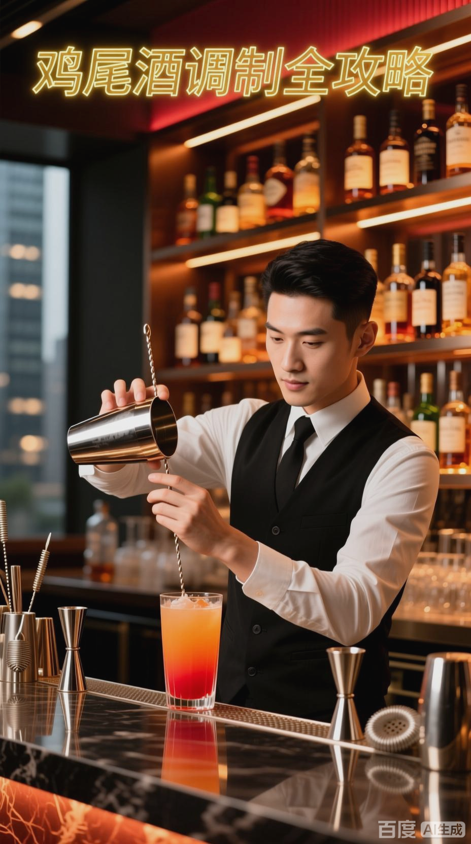 鸡尾酒调制全攻略