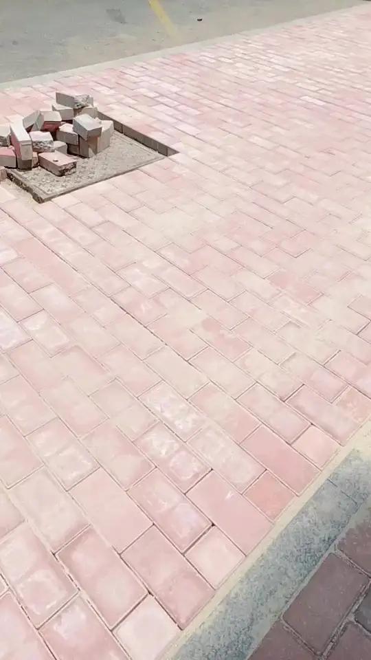 200*100*50红色透水面包砖 1000平米开整
