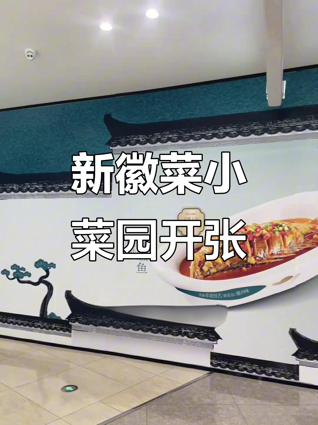 小菜园新徽菜上线!臭鳜鱼和红烧肉必试,四楼等你来挑战