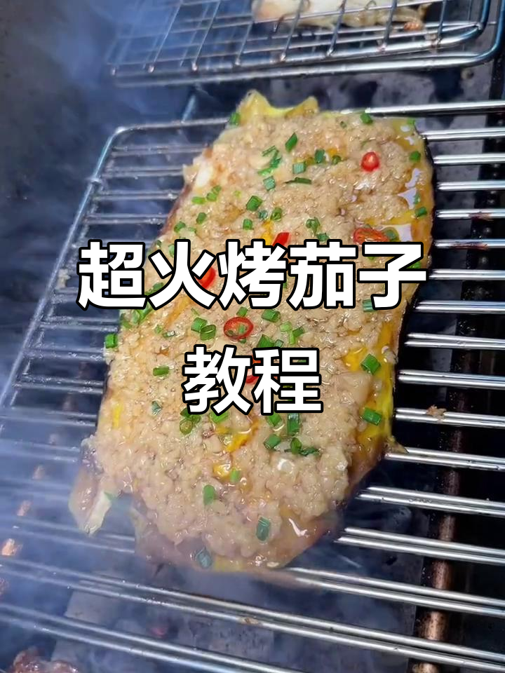 烤茄子新做法，轻松学会烧烤店热销菜品