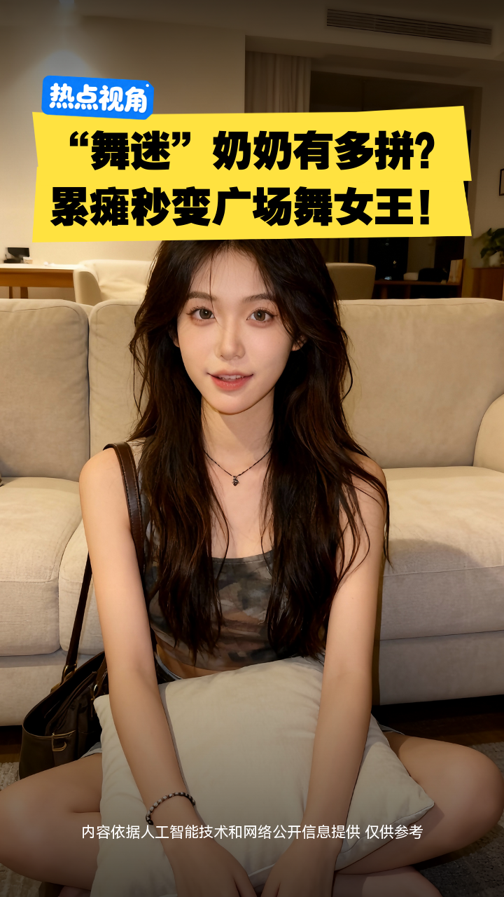“舞迷”奶奶有多拼？累瘫秒变广场舞女王！