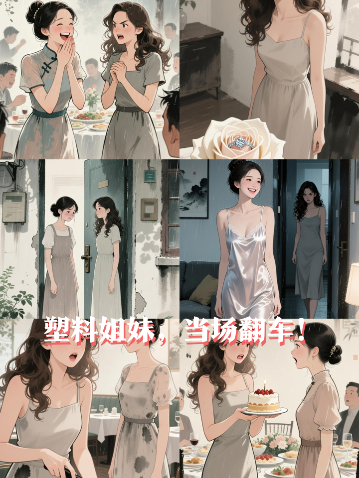 闺蜜庆生宴上，她竟在蛋糕里藏了我男友的求婚戒指