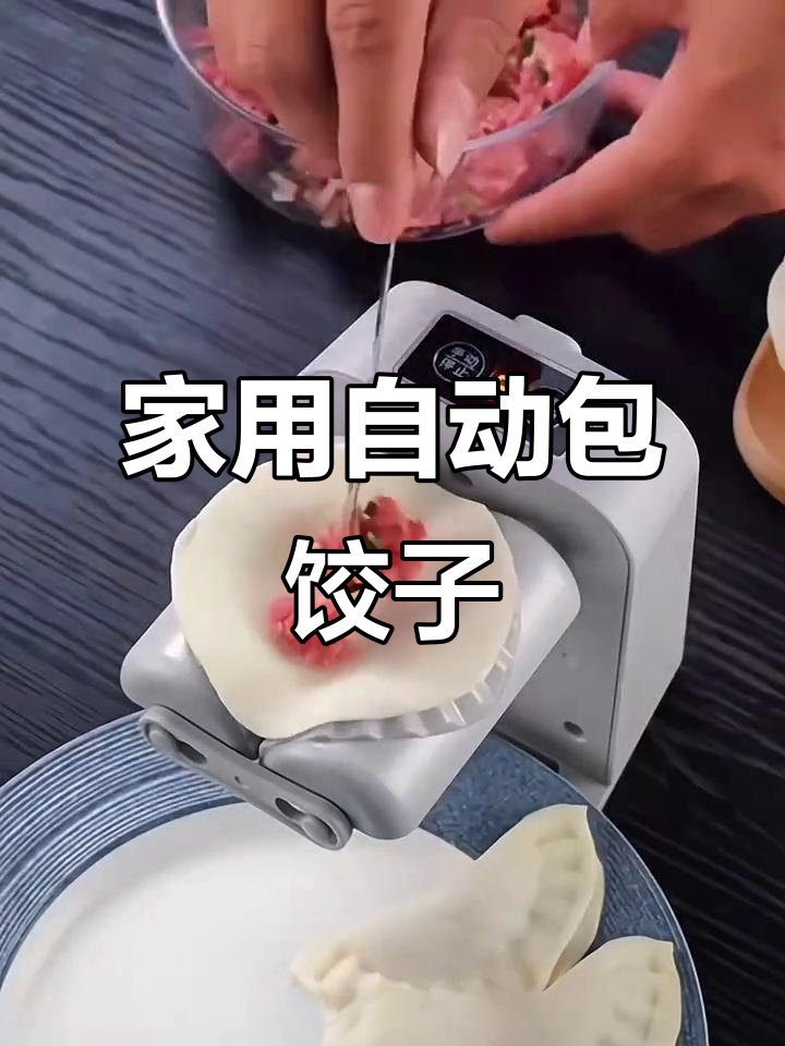 家用全自动饺子机,轻松制作水饺,省时又方便!
