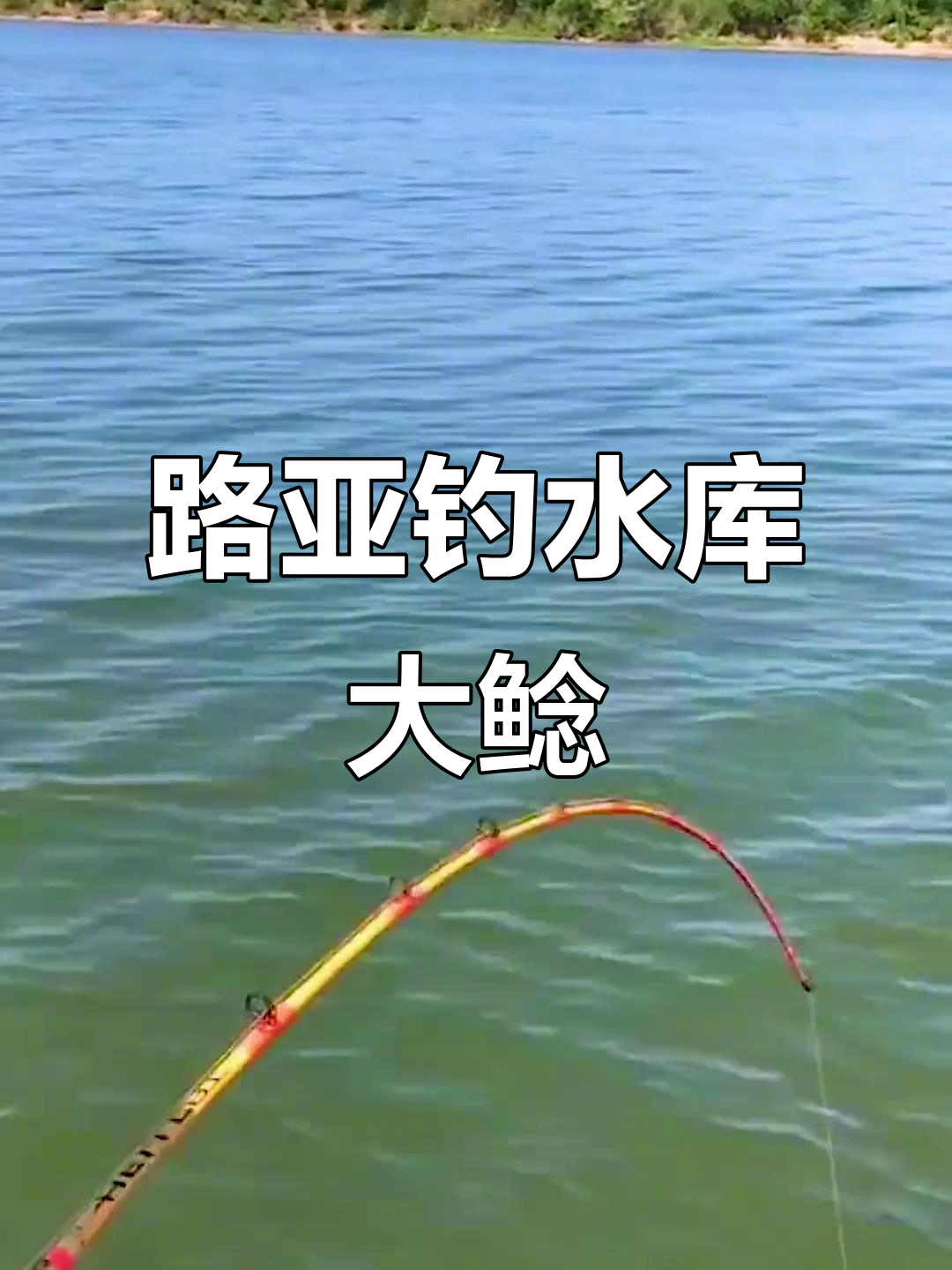水库大鲶鱼路亚挑战,钓鱼人极限操作