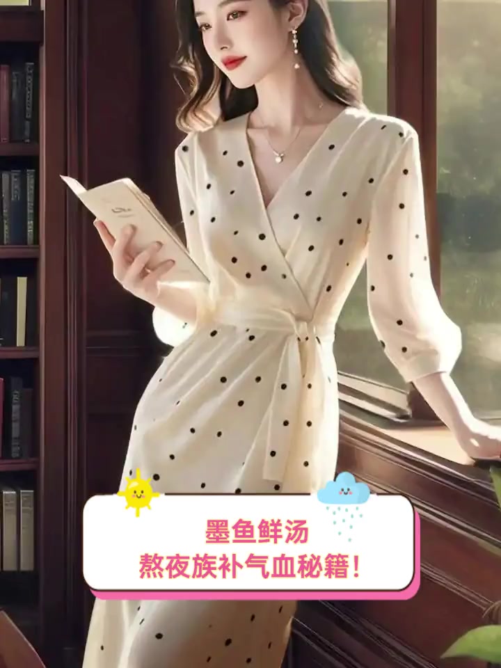 墨鱼鲜汤,熬夜族补气血秘籍!