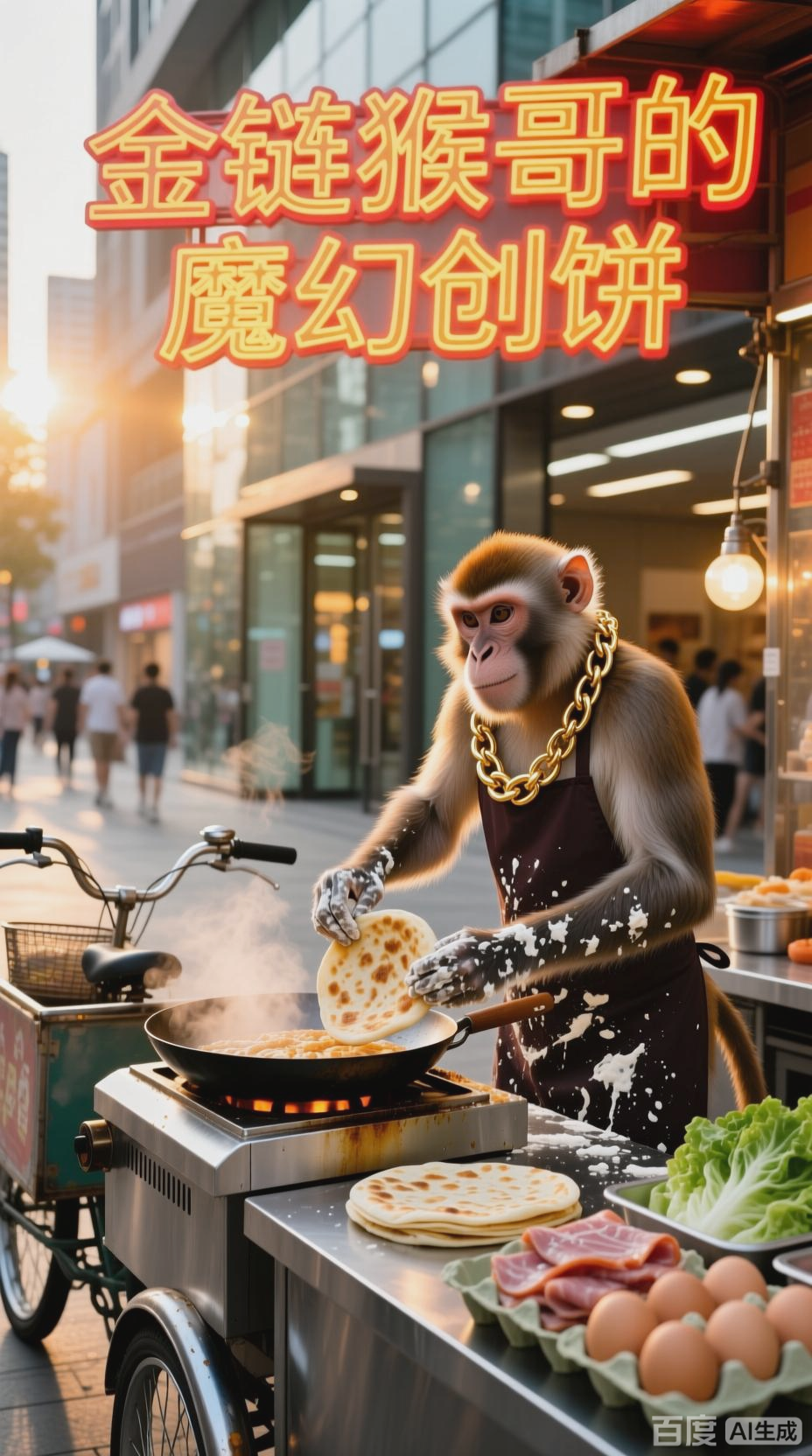 金链猴哥手抓饼，魔幻现实创业记