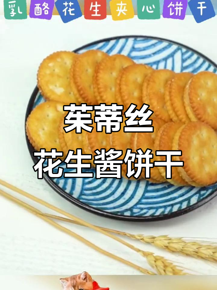 马来西亚茱蒂丝花生酱三明治饼干,开袋即食,追剧必备小零食