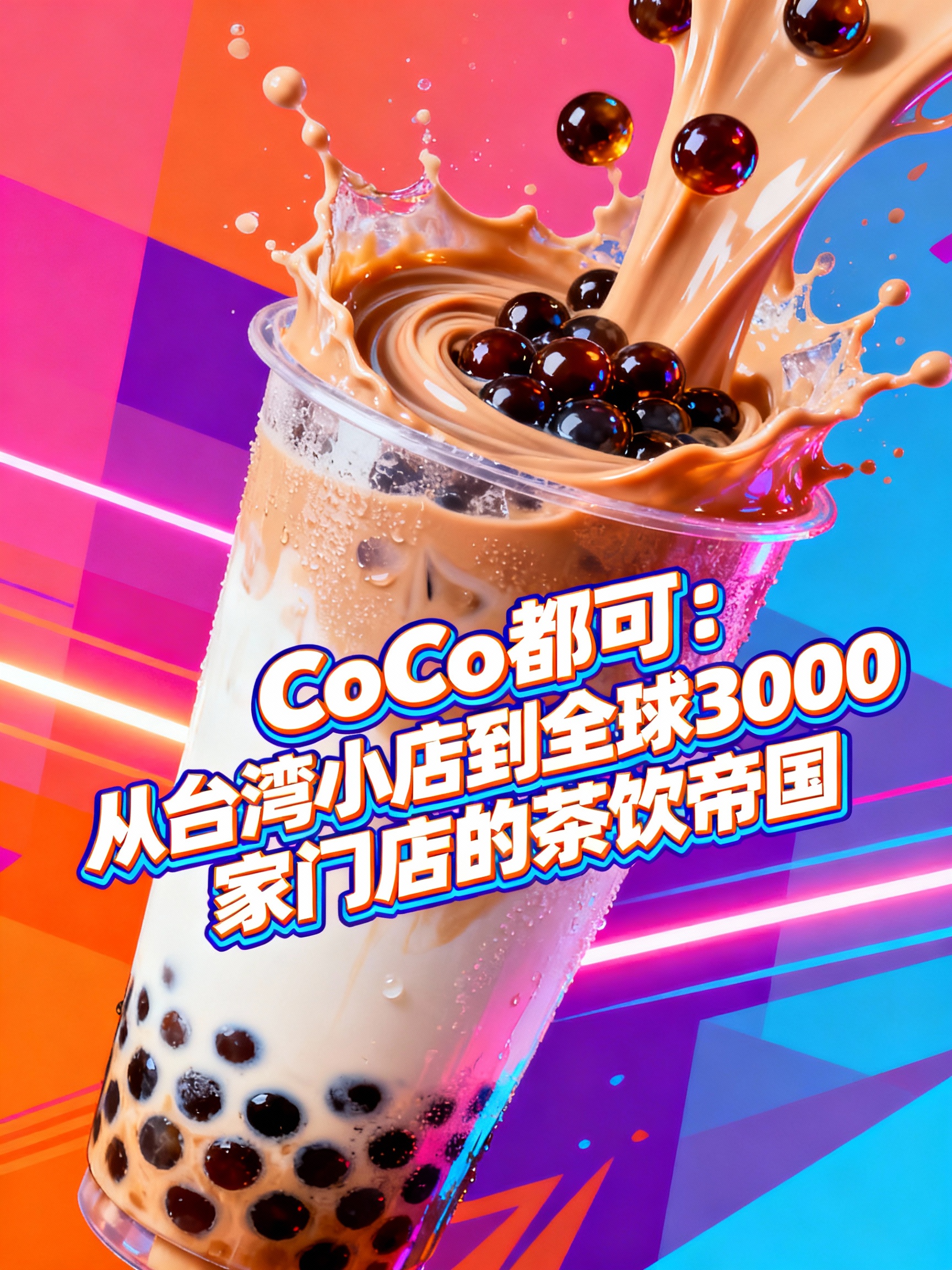 CoCo都可：从台湾小店到全球3000家门店的茶饮帝国