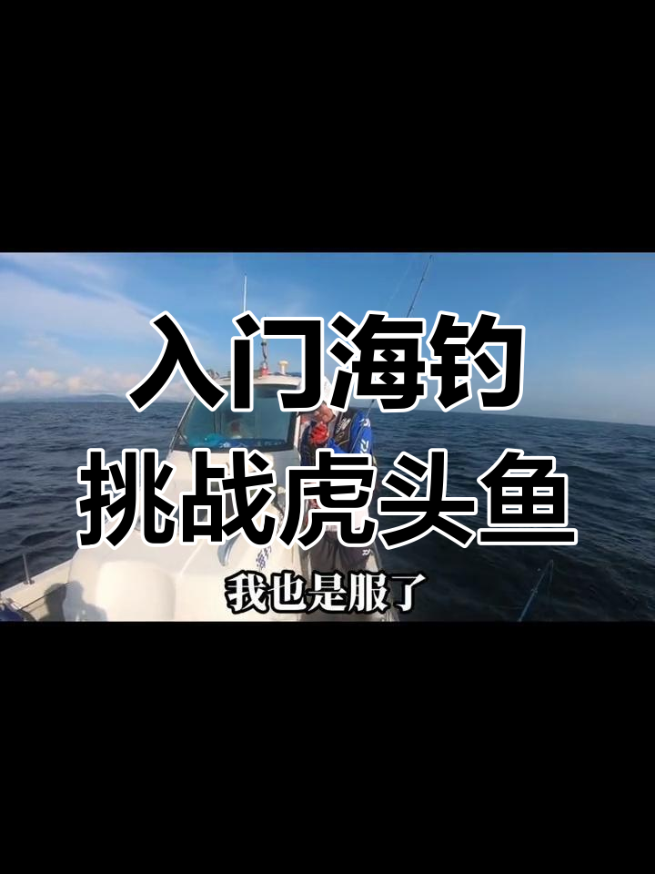 海钓初学者必试：虎头鱼与大斧头鱼的较量
