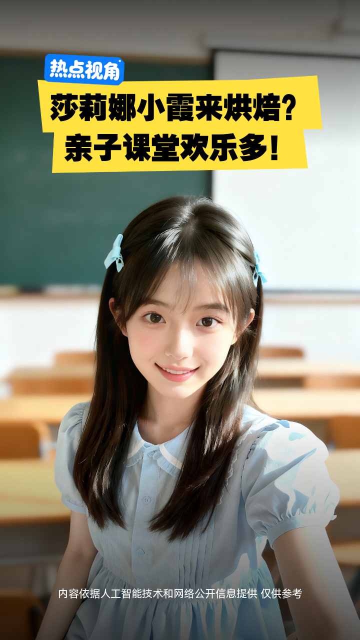 莎莉娜小霞来烘焙?亲子课堂欢乐多!