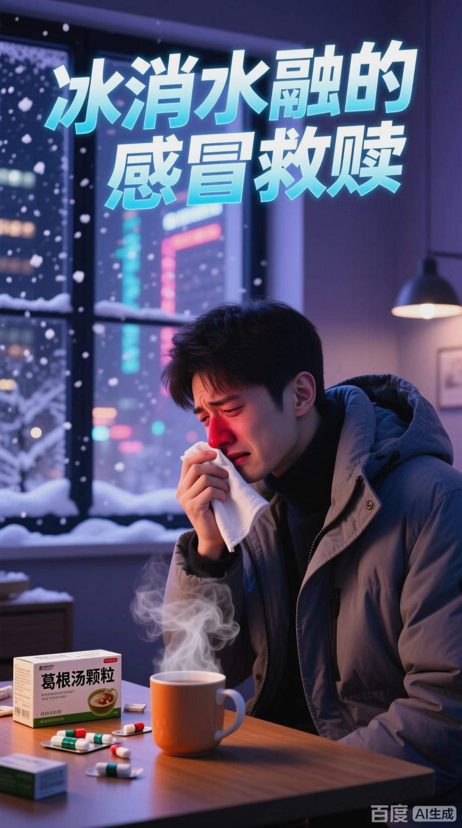葛根汤颗粒，感冒的救星
