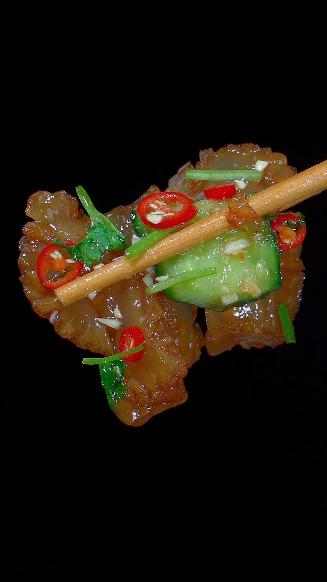 凉拌海蜇头做法,做法简单酸辣脆爽!