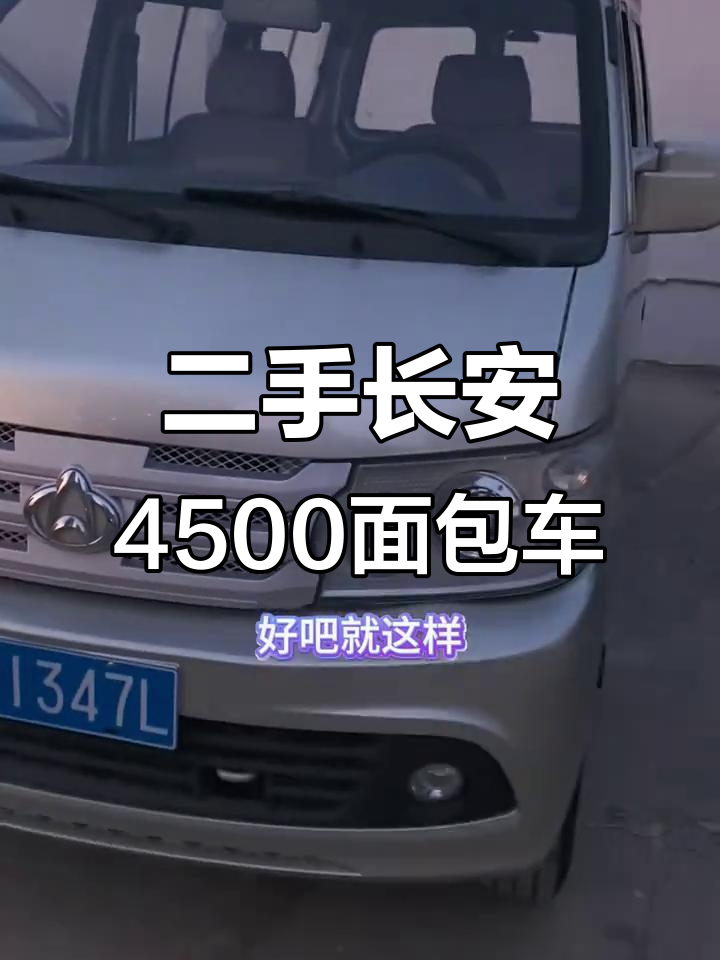 长安4500二手面包车,12万公里超值双开门助力空调款