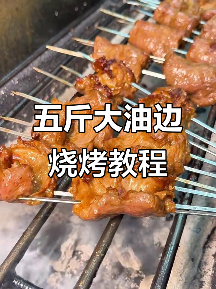 轻松学会大油边烧烤，五斤新鲜食材教你烤出完美口感