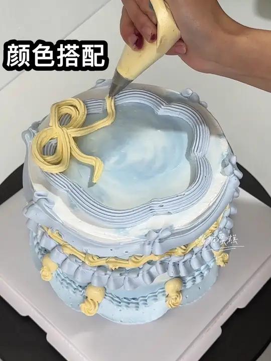 颜色搭配,调色教程 蛋糕 裱花蛋糕 蛋糕色素 视频同款色素左下角