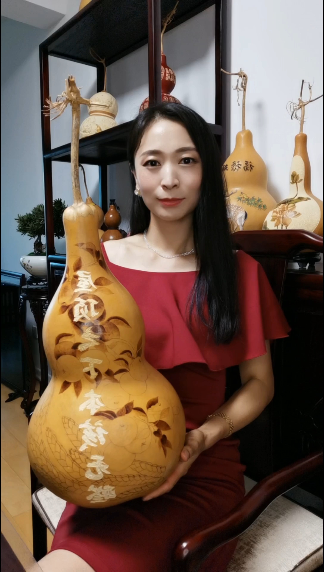 直播教学葫芦烙画
