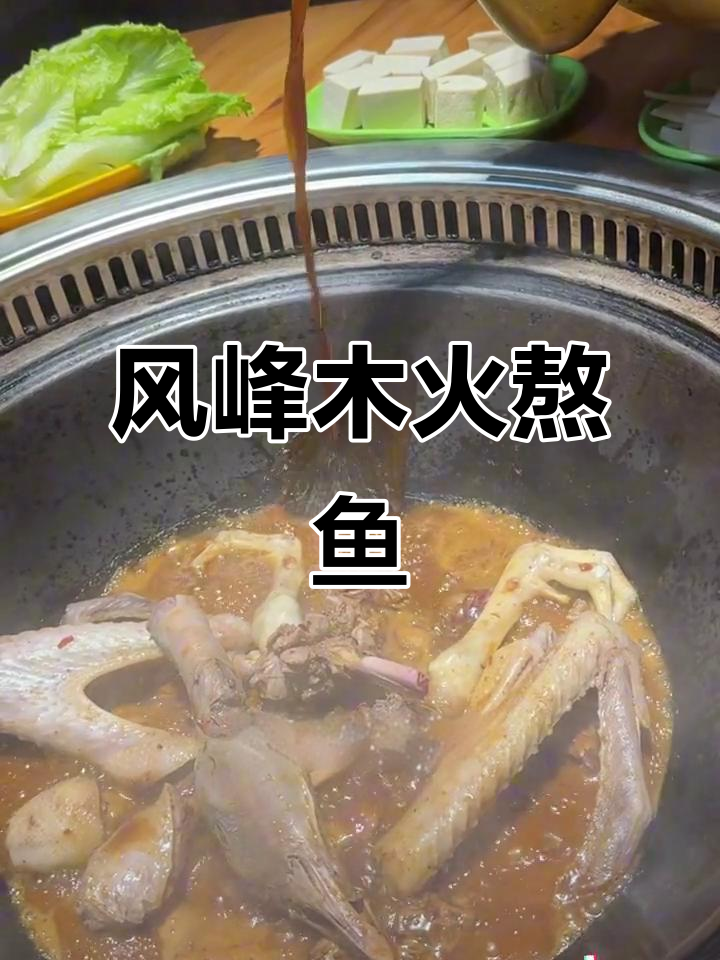 铁锅炖大鹅,风峰木火熬鱼,六斤美味等你来尝
