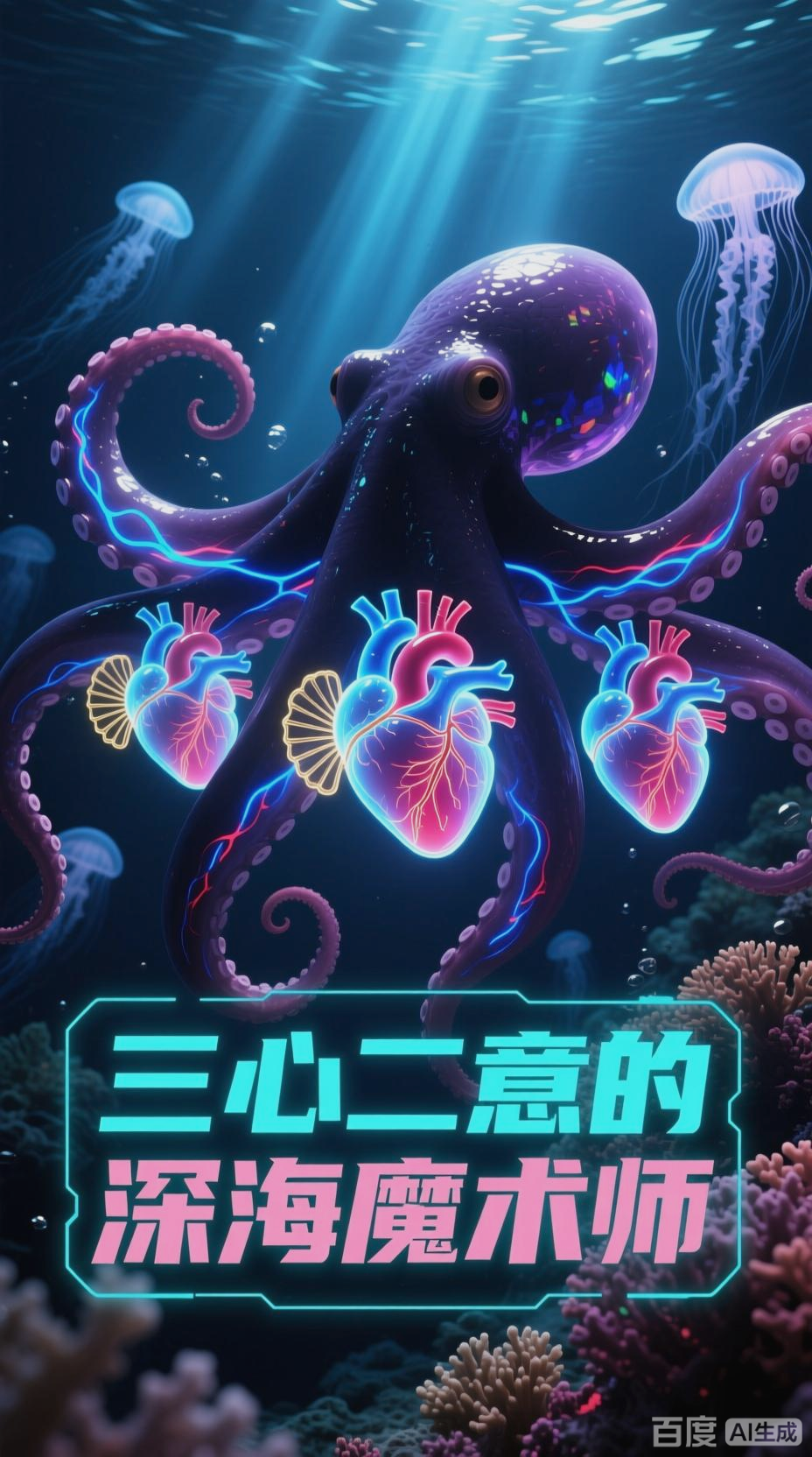 章鱼:三颗心脏与蓝色血液的奥秘