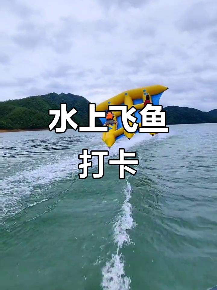 千岛湖水上飞鱼,带你一起体验刺激与美景