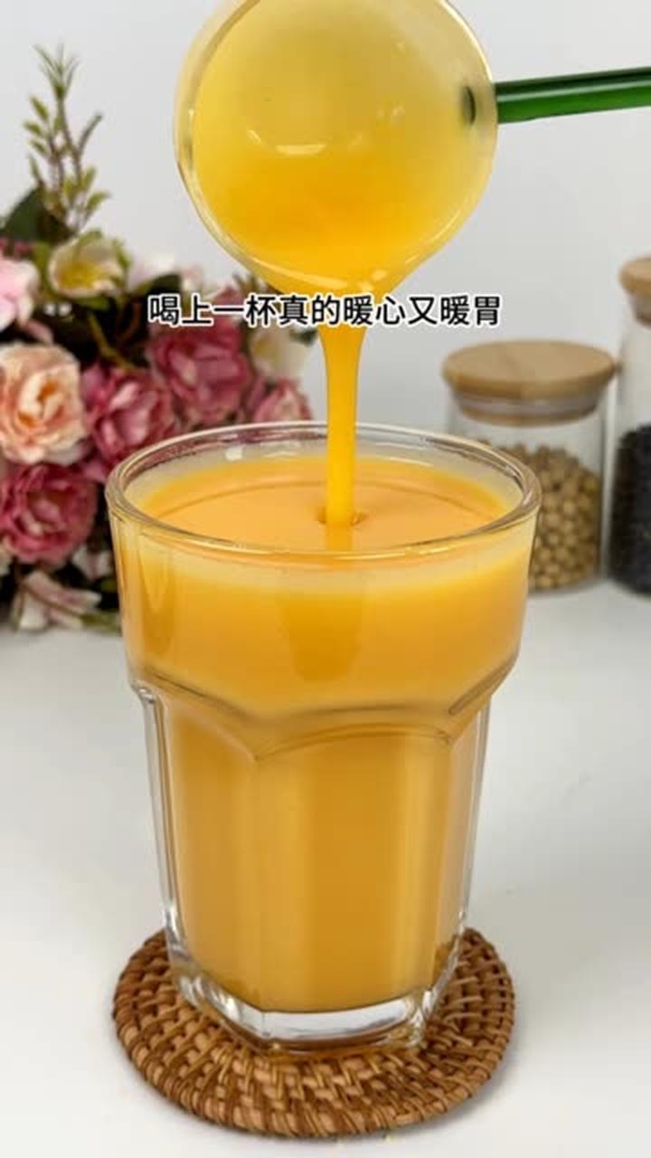 秋天第一杯红薯粥，记得点赞收藏！