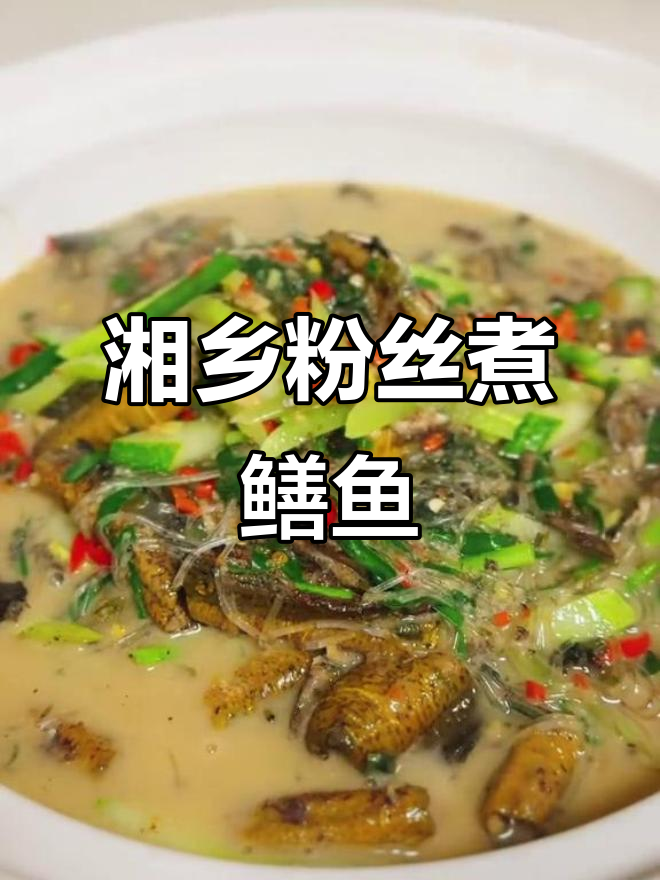 湘乡特色粉丝煮鳝鱼,汤鲜味美,做法超简单