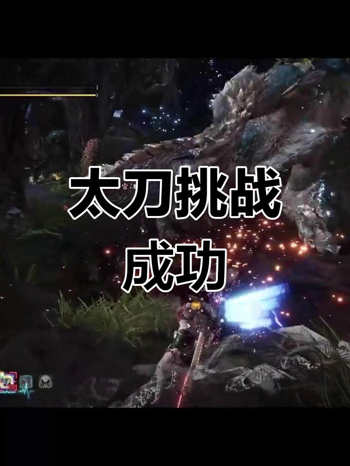 挑战者已触发!太刀高手的精彩操作