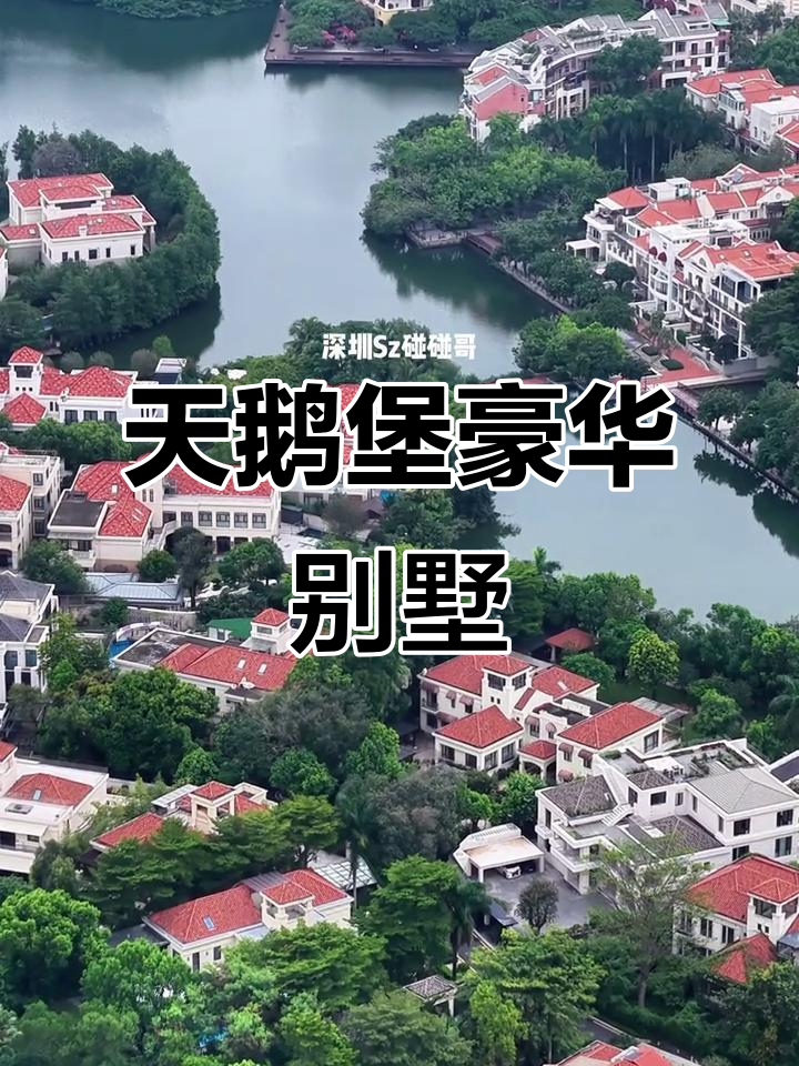 深圳顶级豪宅，天鹅堡别墅尽显尊贵与独特