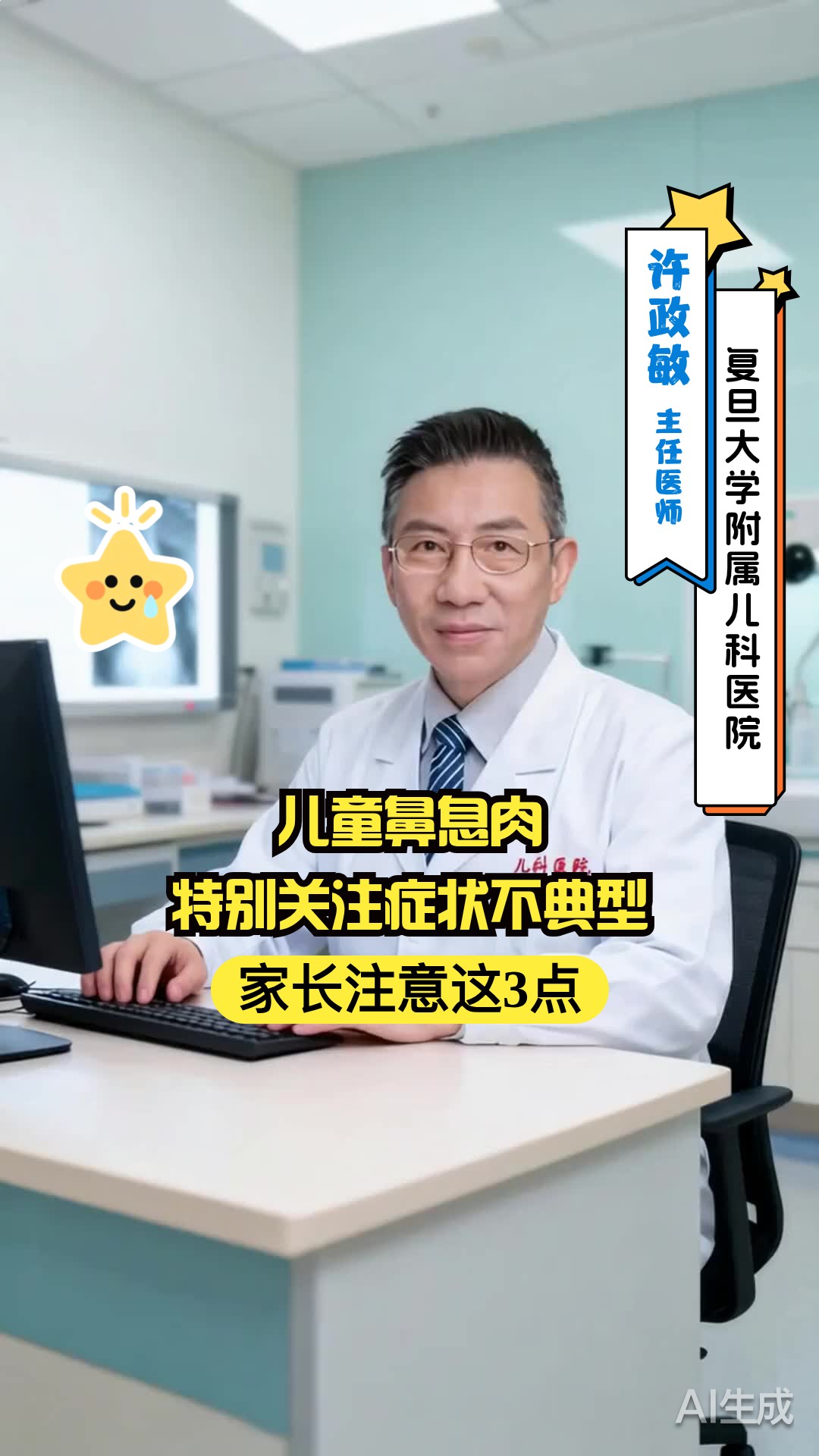 儿童鼻息肉特别关注:症状不典型,家长注意这3点