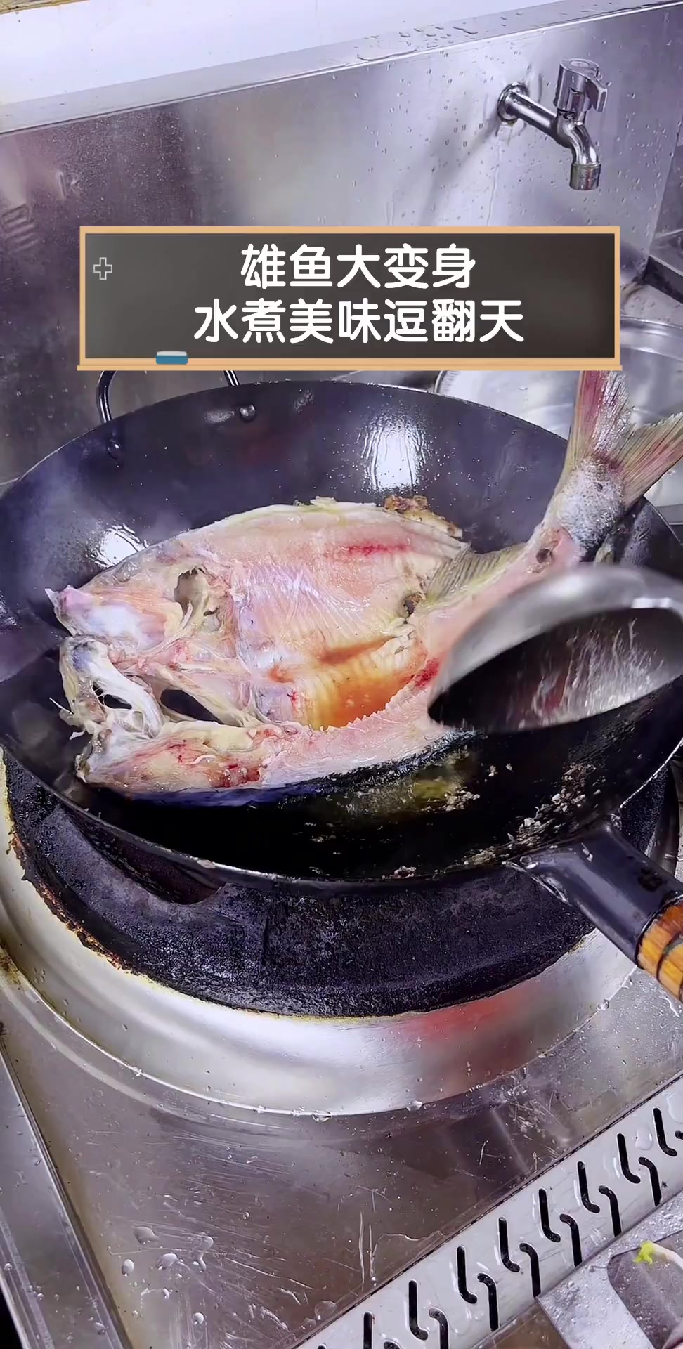 雄鱼大变身,水煮美味逗翻天