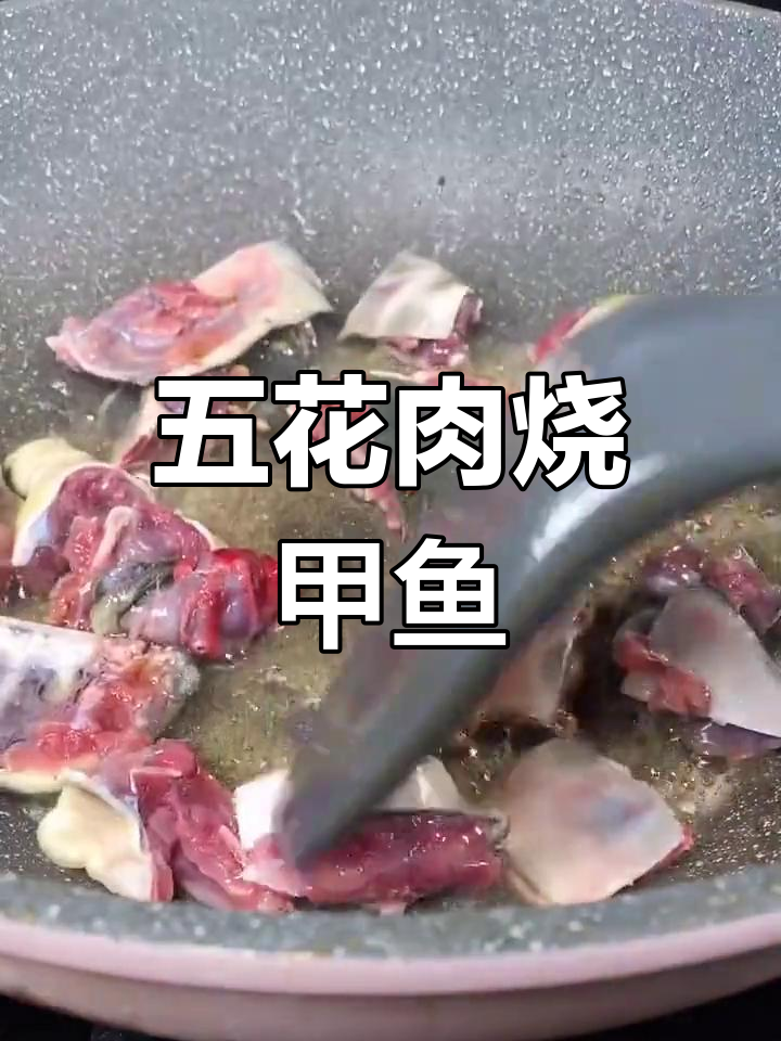 甲鱼红烧五花肉的家常做法