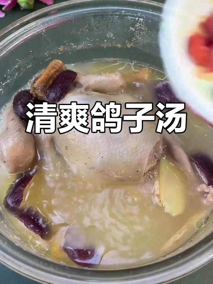 清补凉乳鸽汤,滋补又美味