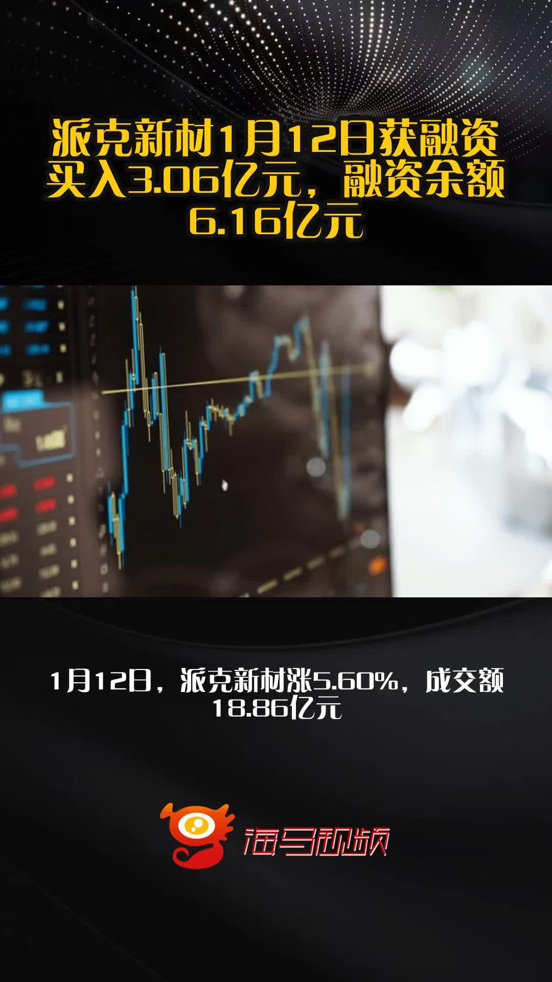 派克新材1月12日获融资买入3.06亿元，融资余额6.16亿元