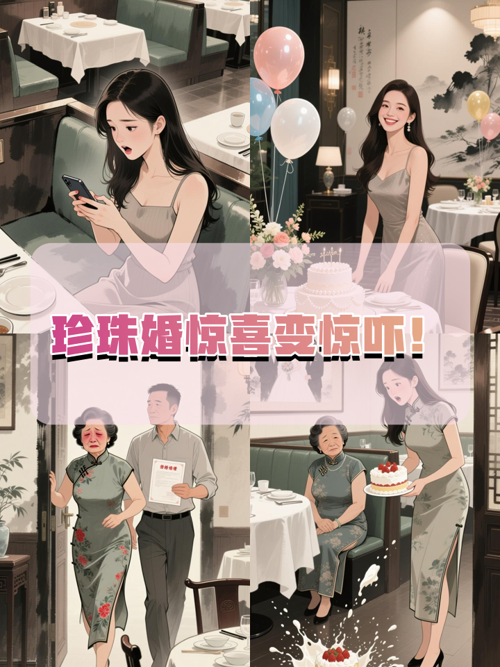 爸妈珍珠婚纪念日,女儿准备的惊喜竟藏惊天秘密
