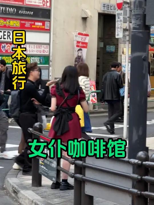 日本一定要体验一下女仆咖啡厅,全店都是可爱小姐姐