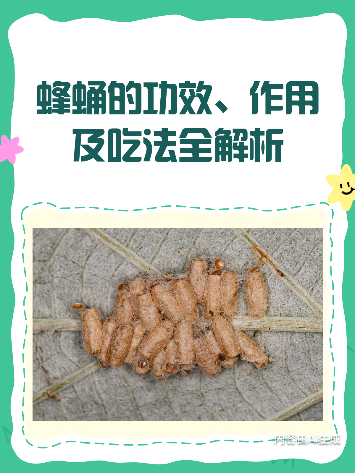 蜂蛹居然这么营养!吃法与功效大揭秘