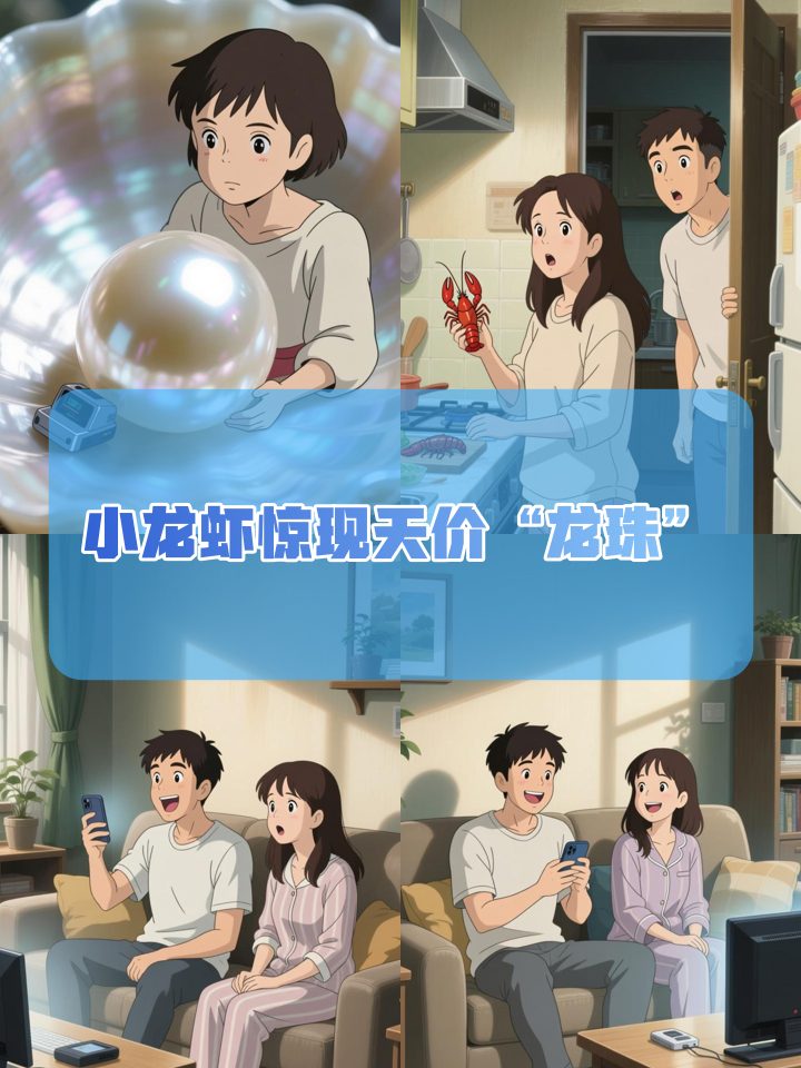 剥小龙虾摸到陶瓷珠？竟是天价钙石，1克值1万多！