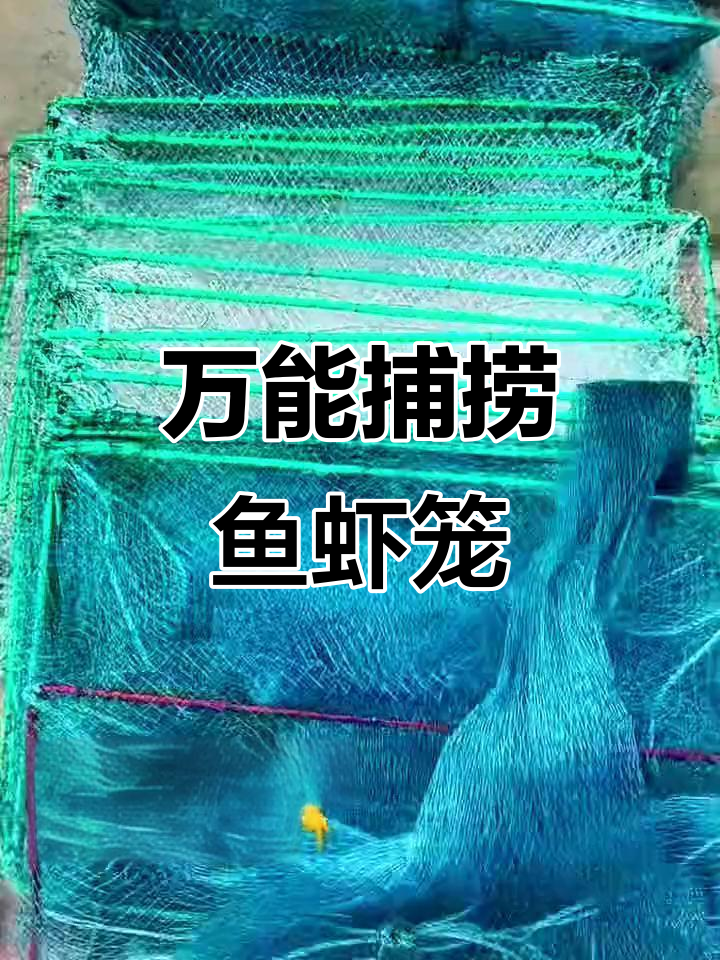 咸淡水通用鱼虾笼，大中小型鱼类一网打尽