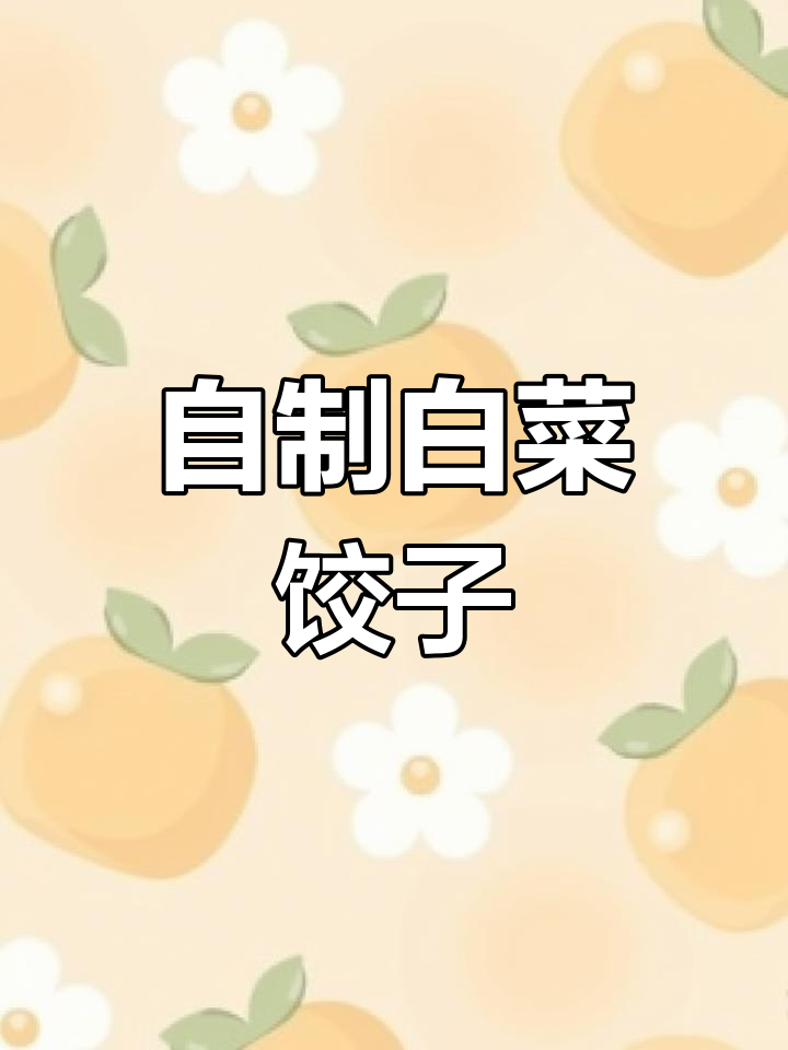 家庭白菜饺子,快手教你轻松做!