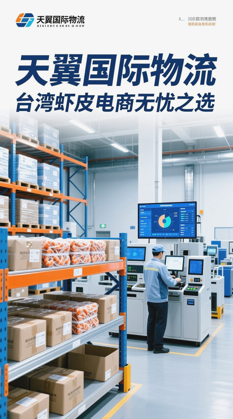 天翼物流,虾皮电商无忧之选